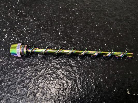 Fünf Achsen-Verknüpfungs-schlanke Konzentrizität 0.03mm Drehenteile CNC