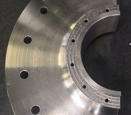 Kundenspezifisches Stahlmotorrad zerteilt CNC, der versenkbares Motor-Pumpe Teil-große Größe dreht