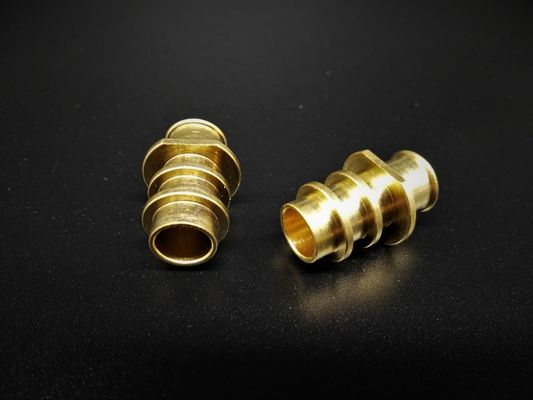 Messingprototyp Cnc-maschinell bearbeitendes Messingmetallverbindungsstück für Luft-Werkzeug-Teile