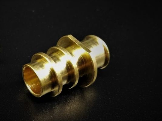 Messingprototyp Cnc-maschinell bearbeitendes Messingmetallverbindungsstück für Luft-Werkzeug-Teile